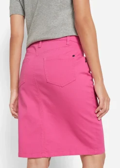 Femme bonprix Jupes|Jupe en jean extensible