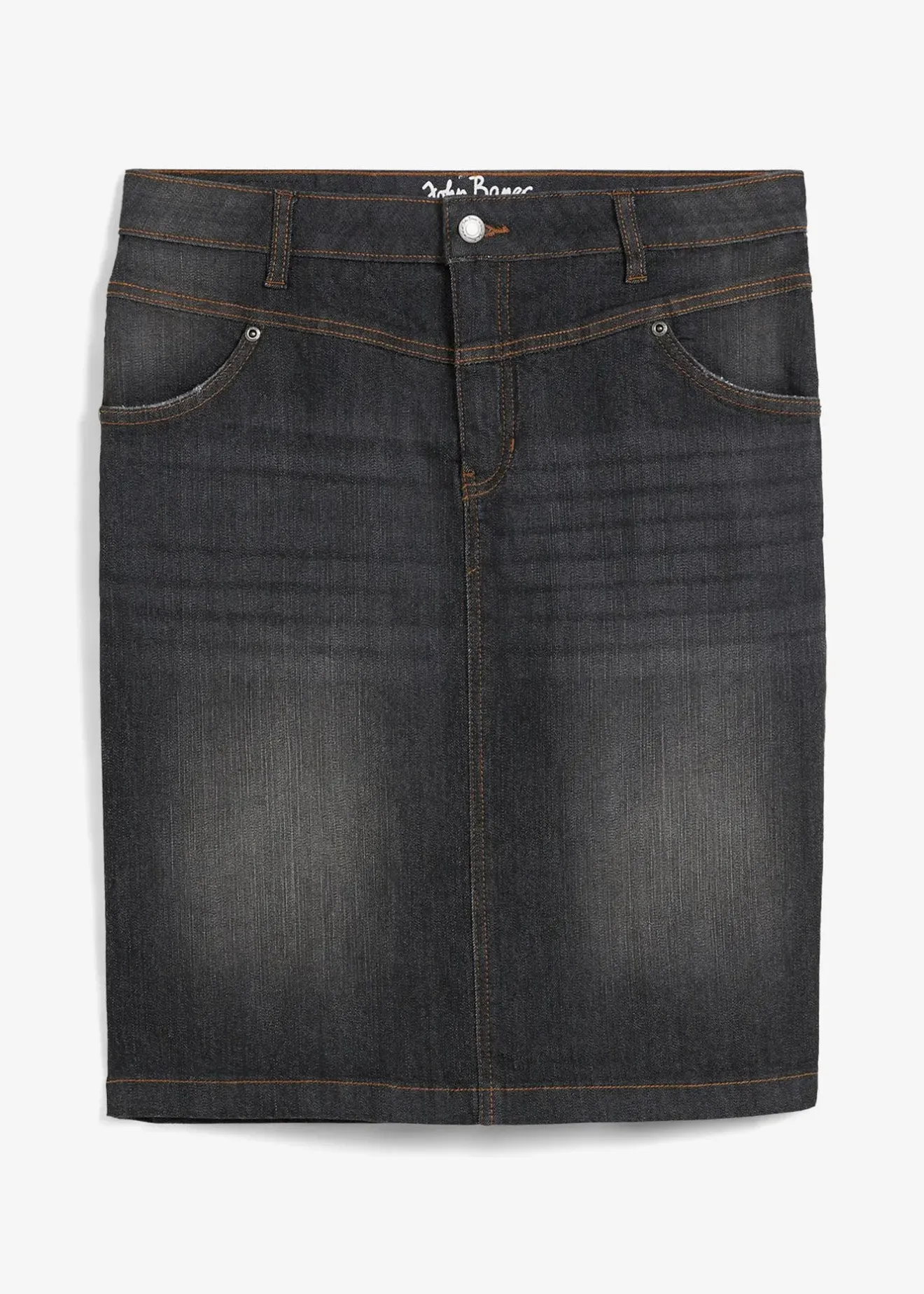 Femme bonprix Jupes|Jupe en jean extensible