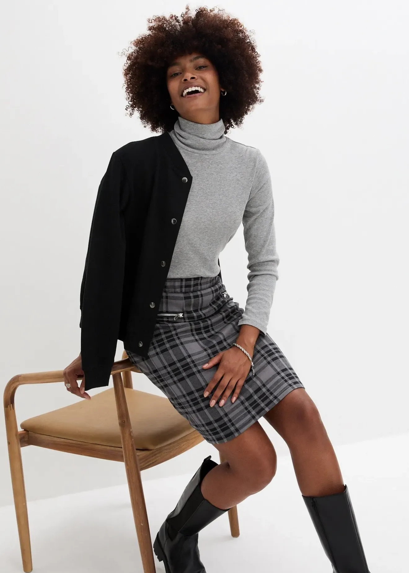 Femme bonprix Jupes|Jupe en jersey