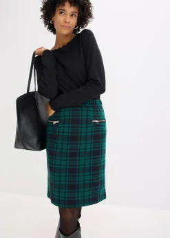 bonprix Jupe en jersey|Femme Jupes