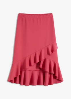 Femme bonprix Jupes|Jupe en jersey à volants