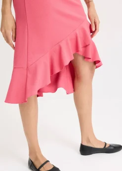 Femme bonprix Jupes|Jupe en jersey à volants