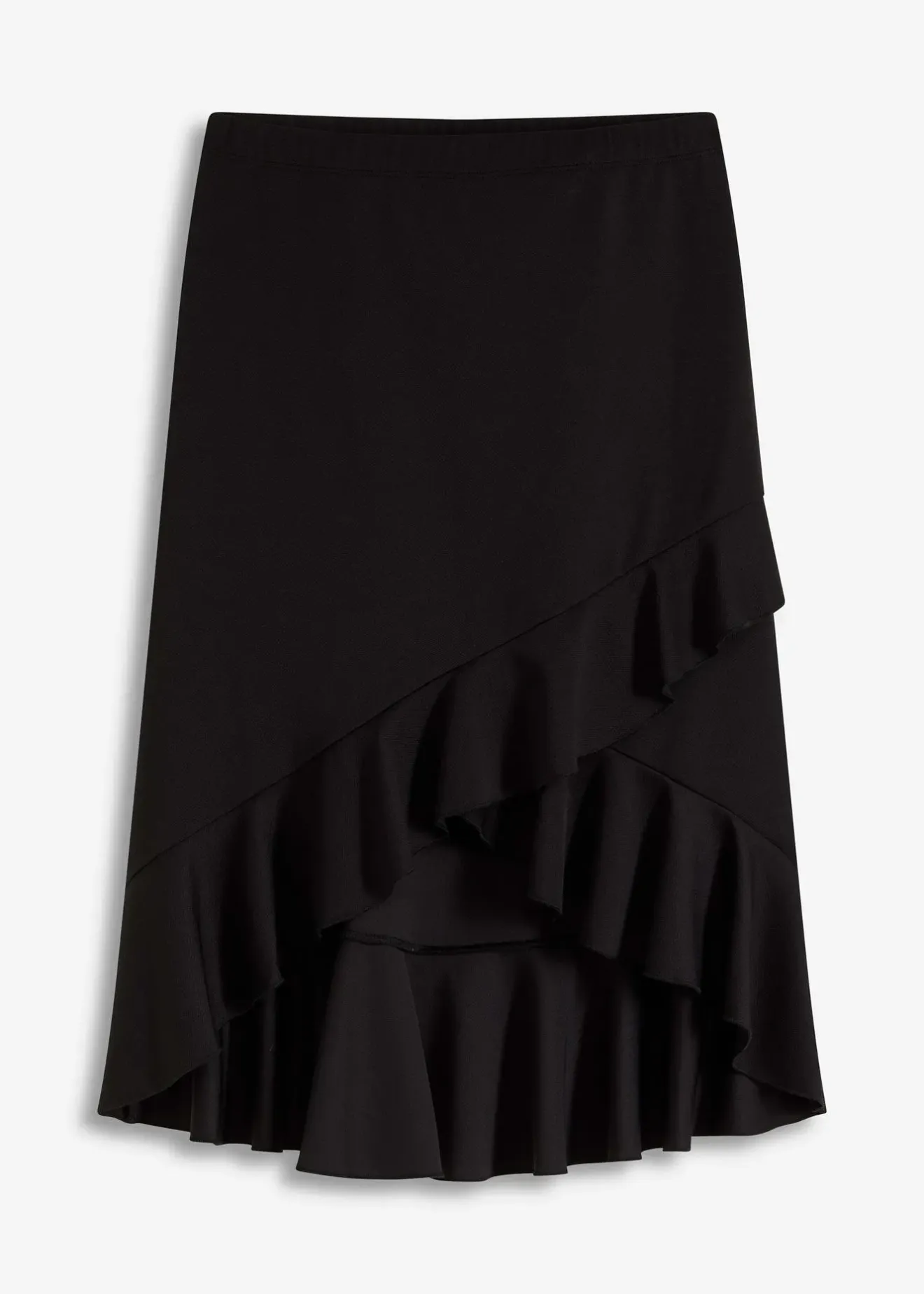 bonprix Jupe en jersey à volants|Femme Jupes