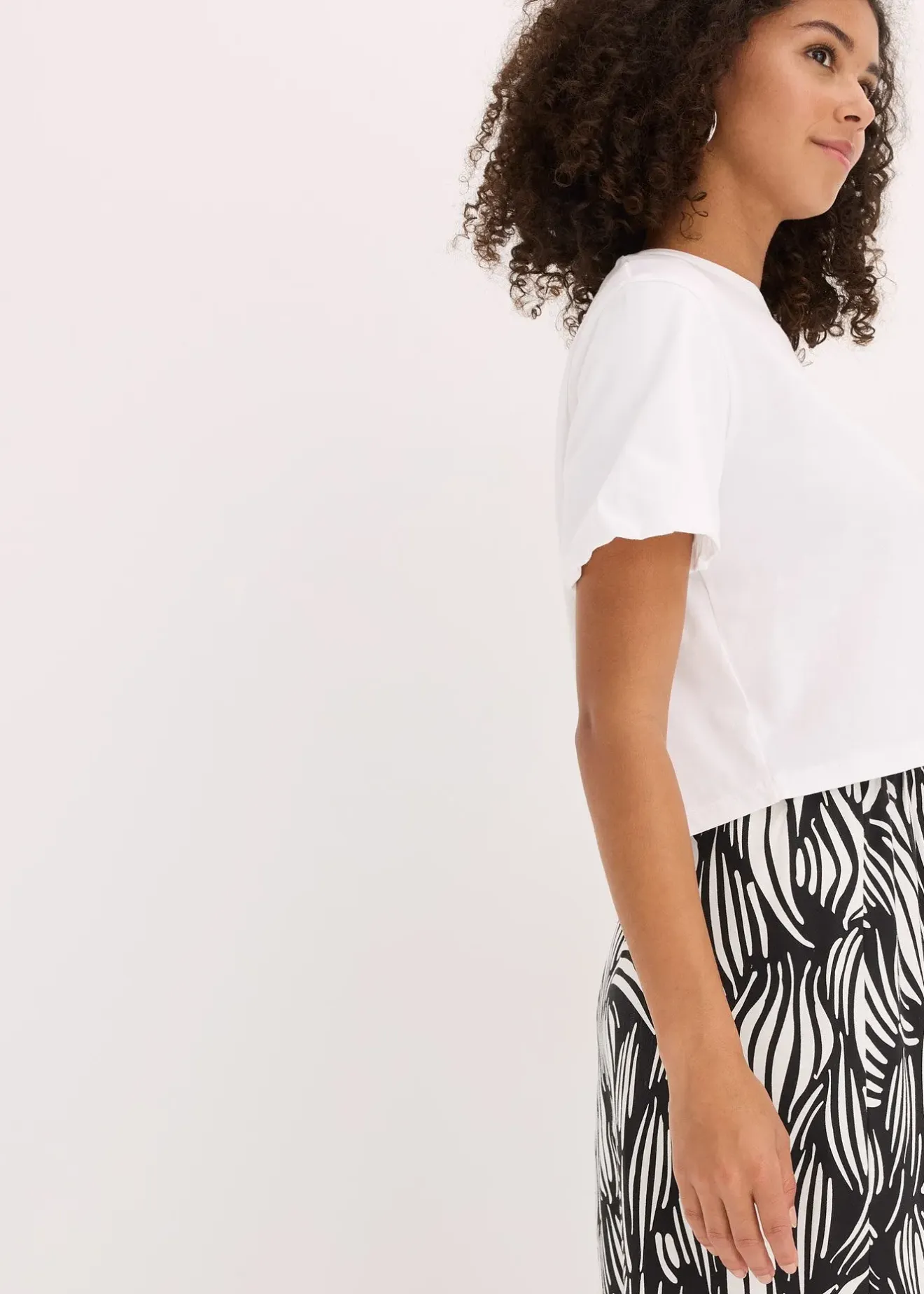 Femme bonprix Jupes|Jupe en jersey coton extensible