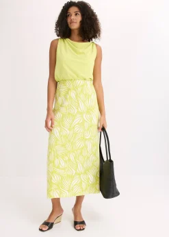 bonprix Jupe en jersey coton extensible|Femme Jupes