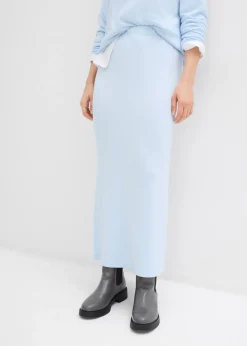 Femme bonprix Jupes|Sweats|Jupe en jersey effet maille