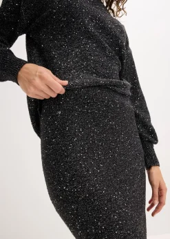 bonprix Jupe en maille|Femme Jupes