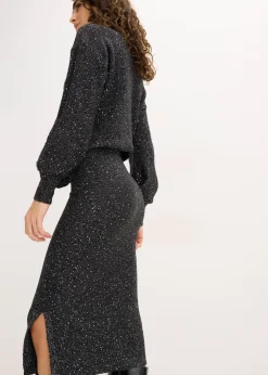 bonprix Jupe en maille|Femme Jupes