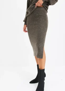 Femme bonprix Jupes|Jupe en maille