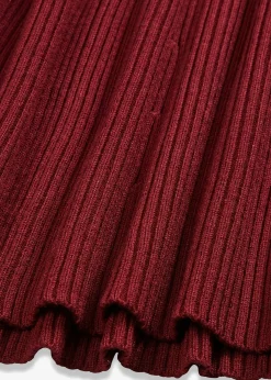 Femme bonprix Jupes|Jupe en maille côtelée, viscose majoritaire