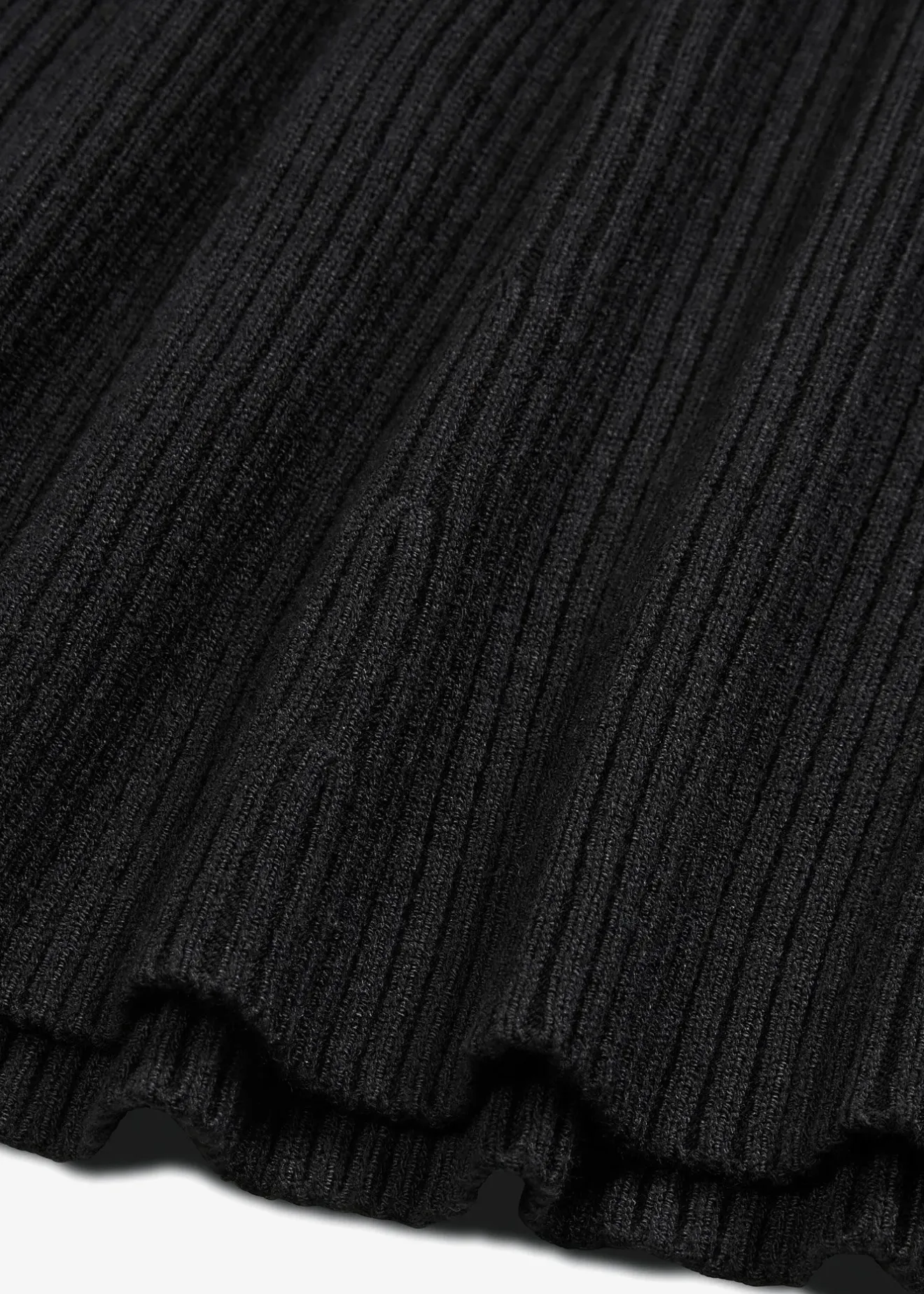 bonprix Jupe en maille côtelée, viscose majoritaire|Femme Jupes