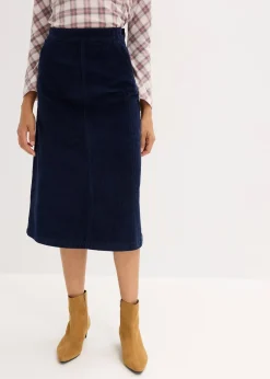 bonprix Jupe en velours côtelé|Femme Jupes