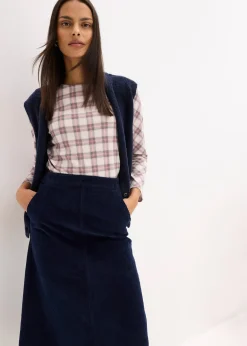 bonprix Jupe en velours côtelé|Femme Jupes