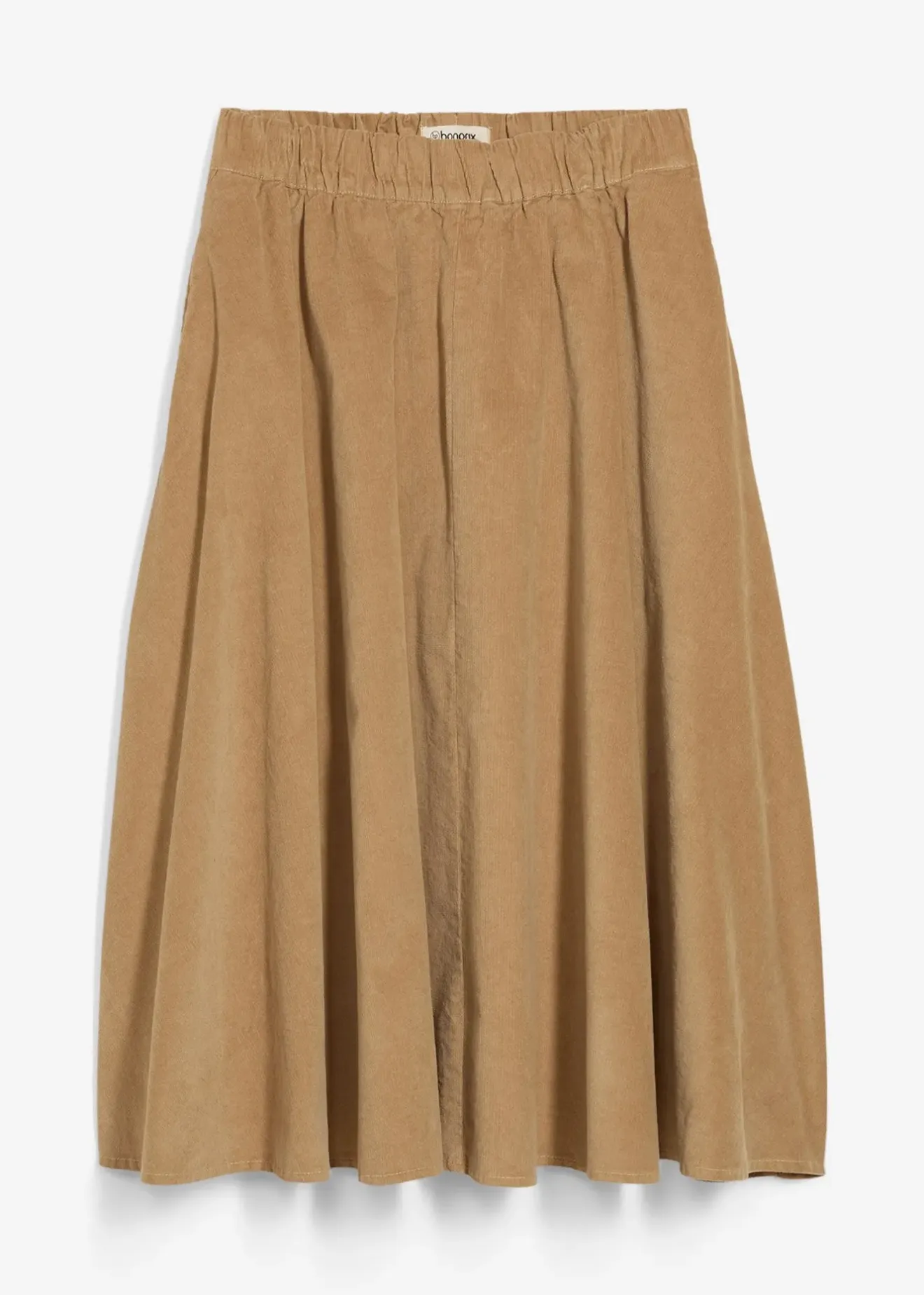 Femme bonprix Jupes|Jupe en velours côtelé, coton extensible