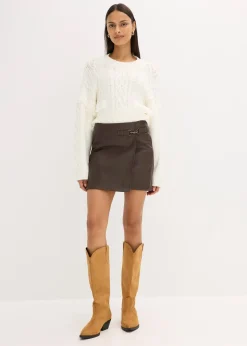 bonprix Jupe enduite|Femme Jupes