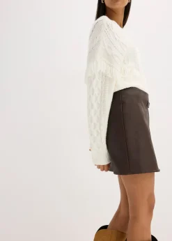 bonprix Jupe enduite|Femme Jupes