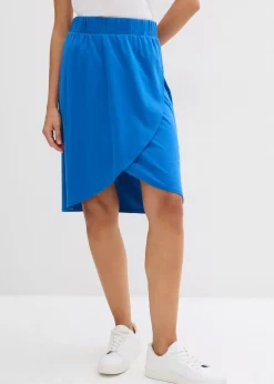 Femme bonprix Jupes|Jupe fluide en jersey viscose