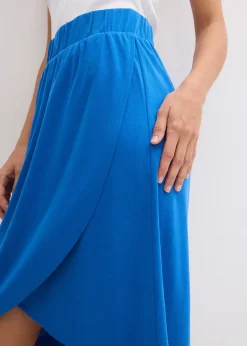 Femme bonprix Jupes|Jupe fluide en jersey viscose