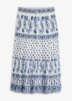 Femme bonprix Jupes|Jupe longue 100% coton