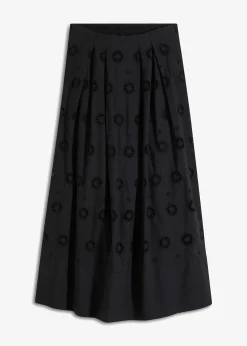 bonprix Jupe longue en coton|Femme Jupes