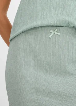 bonprix Jupe longue en crêpe léger|Femme Deux Pièces & Ensembles|Jupes