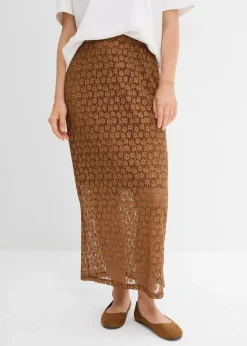 Femme bonprix Jupes|Jupe longue en dentelle