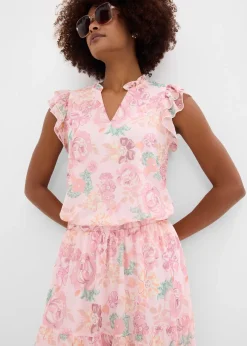 bonprix Jupe longue en mesh doux|Femme Jupes|Tailles Petite