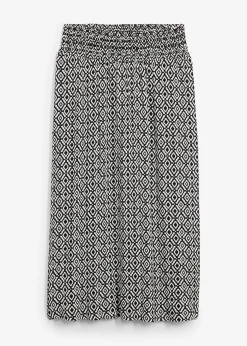 Femme bonprix Deux Pièces & Ensembles|Jupes|Jupe longue en viscose effet f