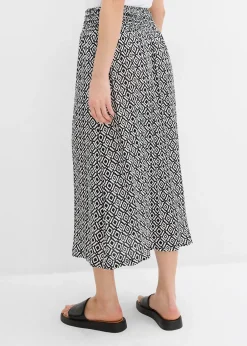 Femme bonprix Deux Pièces & Ensembles|Jupes|Jupe longue en viscose effet f