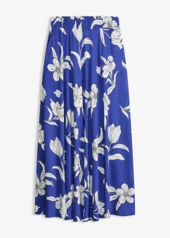 Femme bonprix Jupes|Jupe longue en viscose fluide