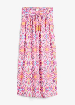 bonprix Jupe longue en viscose fluide|Femme Jupes