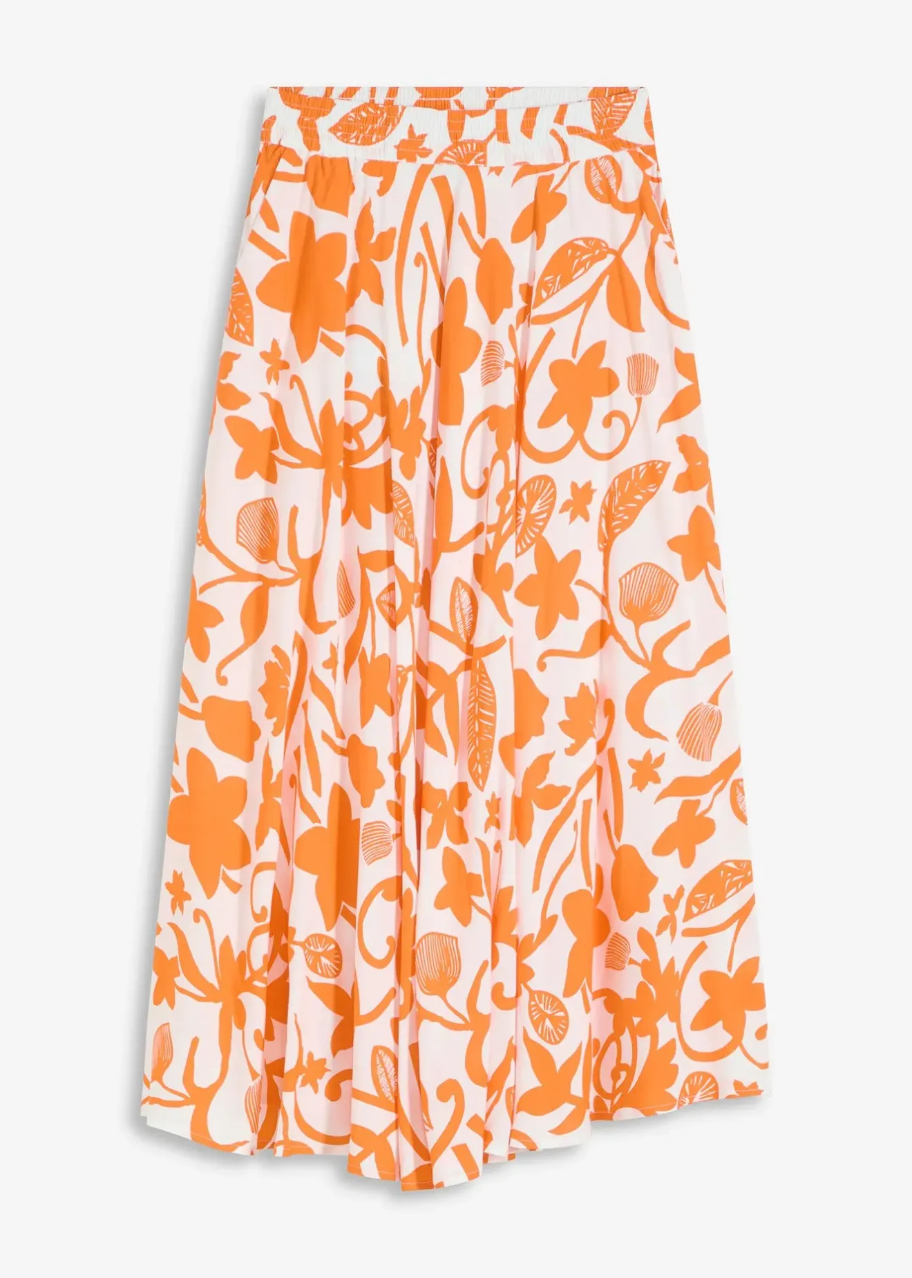 bonprix Jupe longue et fluide en viscose|Femme Jupes