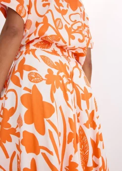 bonprix Jupe longue et fluide en viscose|Femme Jupes