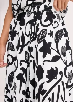 bonprix Jupe longue et fluide en viscose|Femme Jupes