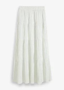 Femme bonprix Jupes|Jupe longue rayée, 100% coton