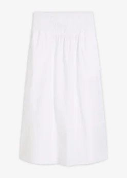 Femme bonprix Jupes|Jupe midi 100% coton