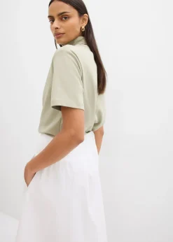 Femme bonprix Jupes|Jupe midi 100% coton