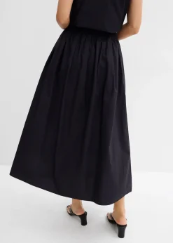 bonprix Jupe midi 100% coton|Femme Deux Pièces & Ensembles|Jupes