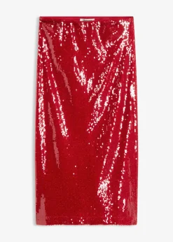 Femme bonprix Jupes|Jupe midi à sequins