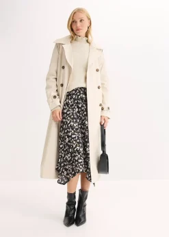 Femme bonprix Jupes|Jupe midi 100% viscose