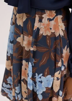 Femme bonprix Jupes|Jupe midi asymétrique en mousseline