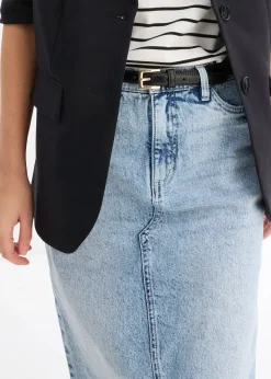 Femme bonprix Jupes|Jupe midi en jean