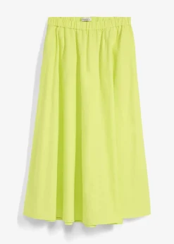 Femme bonprix Jupes|Jupe midi en lin majoritaire