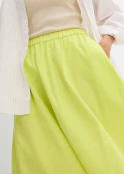 Femme bonprix Jupes|Jupe midi en lin majoritaire