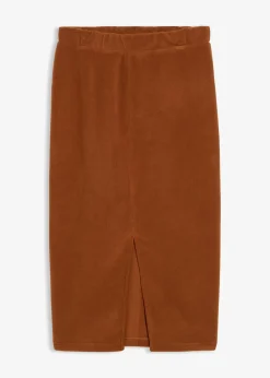 bonprix Jupe midi en polaire|Femme Jupes