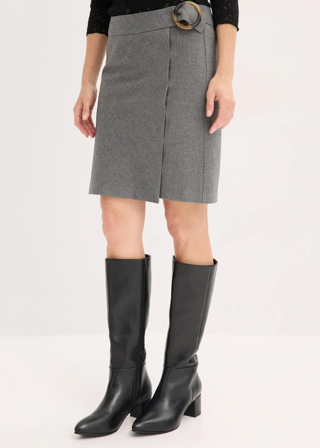 Femme bonprix Jupes|Jupe portefeuille