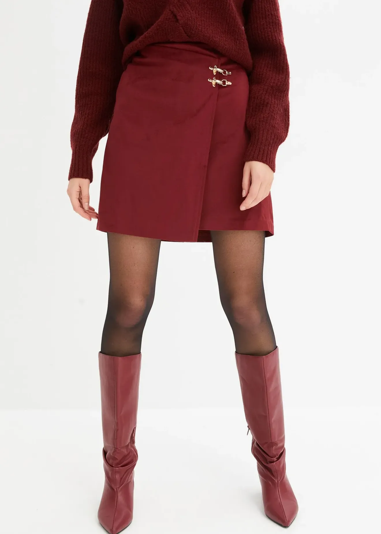 Femme bonprix Jupes|Jupe style portefeuille