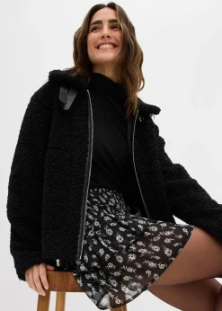 bonprix Jupe étagée en crépon texturé|Femme Jupes