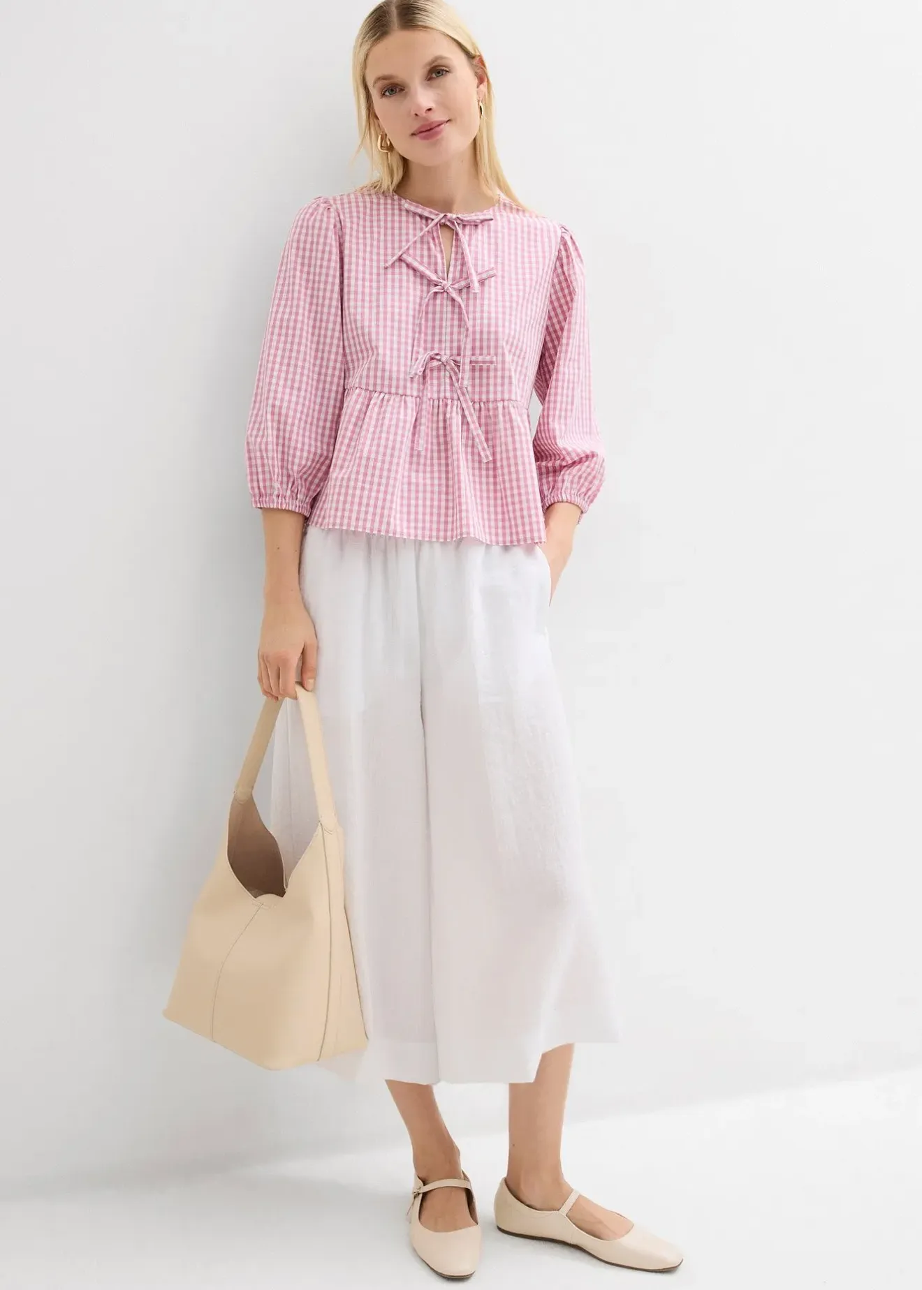 Femme bonprix Pantalons|Jupe-culotte douce