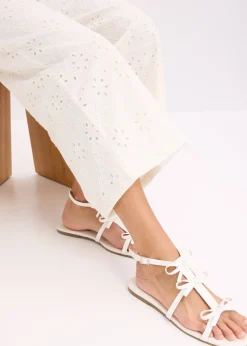 bonprix Jupe-culotte en broderie anglaise|Femme Pantalons